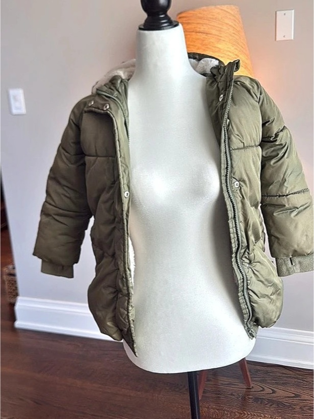 Gap Boys 5 Green Puffer Jacket